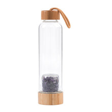 Load image into Gallery viewer, 550ML 750ML Bamboo Lid Glass