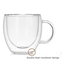 Load image into Gallery viewer, Double Wall Cup Coffee Glass