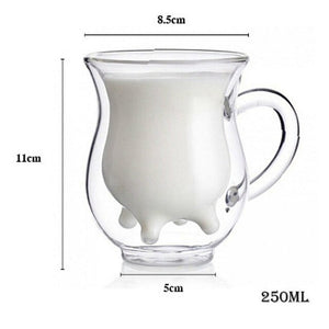 Double Wall Cup Coffee Glass