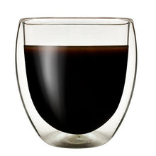 Load image into Gallery viewer, 200/250/450ML Heat Resistant Double Wall Glass