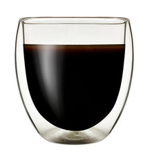 Load image into Gallery viewer, 200/250/450ML Heat Resistant Double Wall Glass